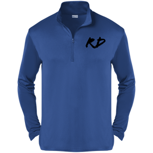 Men's Long Sleeve Zip Pullover - 4 Colors