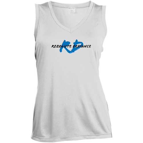 Women's Sleeveless V-Neck Performance Tee