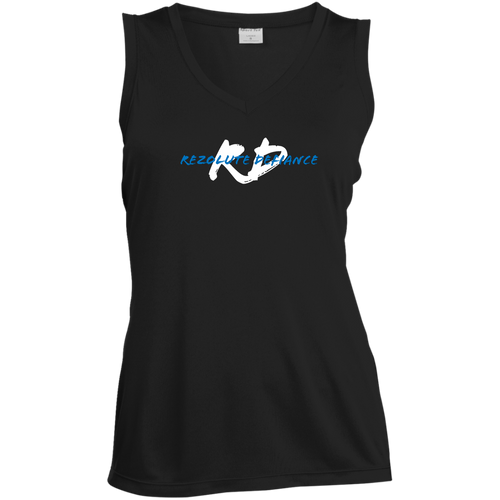 Women's Sleeveless V-Neck Performance Tee