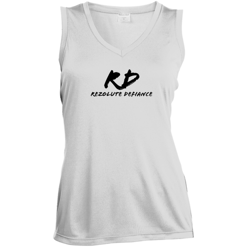 Women's Sleeveless V-Neck Performance Tee - 3 Colors