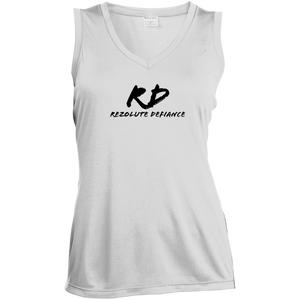 Women's Sleeveless V-Neck Performance Tee - 3 Colors