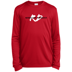 Youth Unisex Long Sleeve Performance Tee - 3 Colors