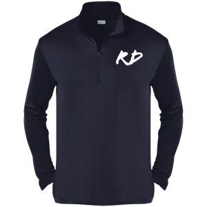 Men's Long Sleeve Zip Pullover - 4 Colors