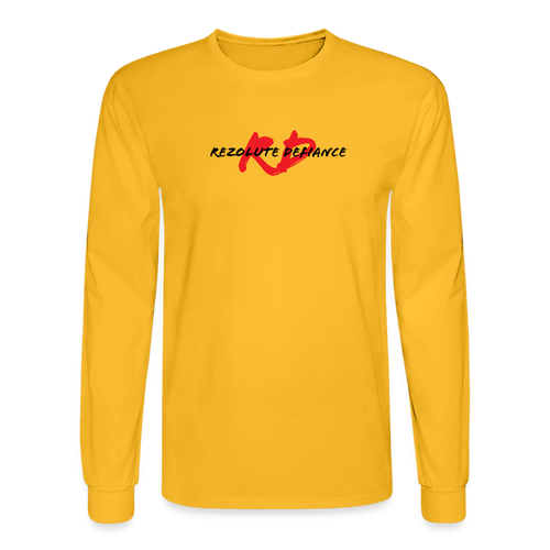 Men's Long Sleeve T-Shirt - gold