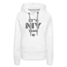 Load image into Gallery viewer, Women’s Premium Hoodie - white