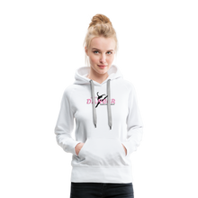 Load image into Gallery viewer, Women’s Premium Hoodie - white