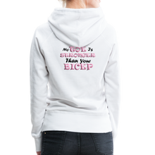 Load image into Gallery viewer, Women’s Premium Hoodie - white