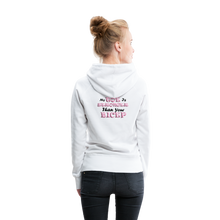 Load image into Gallery viewer, Women’s Premium Hoodie - white