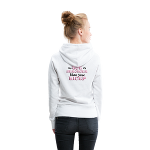 Women’s Premium Hoodie - white