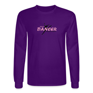 Women's Oversized Long Sleeve T-Shirt - purple