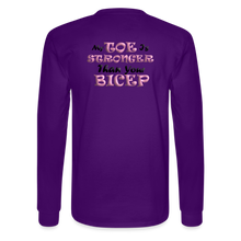 Load image into Gallery viewer, Women&#39;s Oversized Long Sleeve T-Shirt - purple