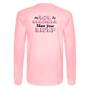 Women's Oversized Long Sleeve T-Shirt - pink