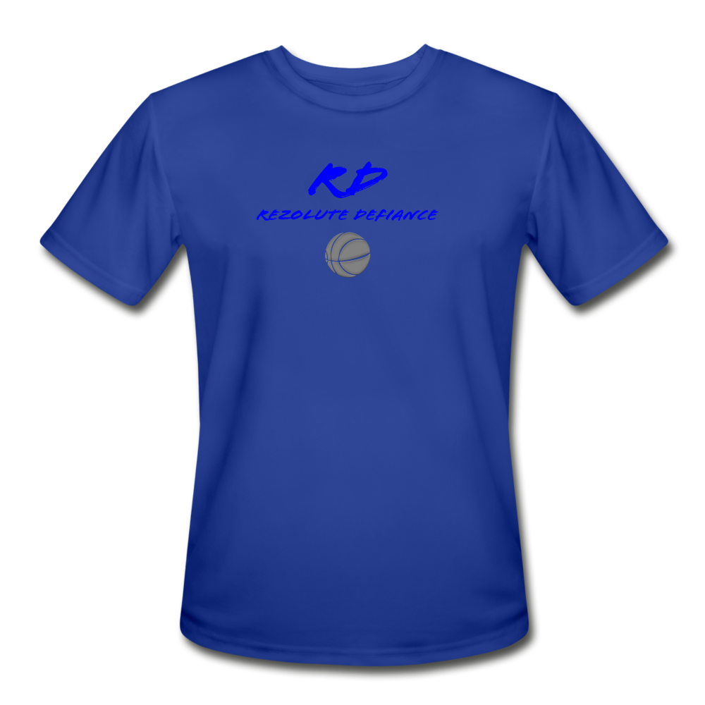 Unisex Moisture Wicking Performance T-Shirt - royal blue