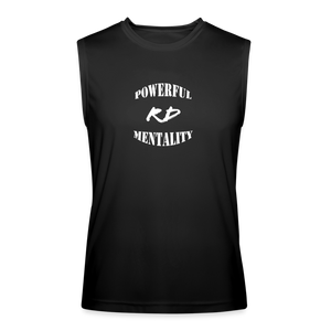 Unisex Performance Sleeveless Shirt - black