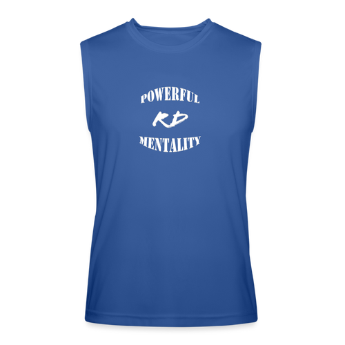 Unisex Performance Sleeveless Shirt - royal blue