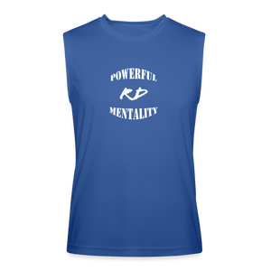 Unisex Performance Sleeveless Shirt - royal blue