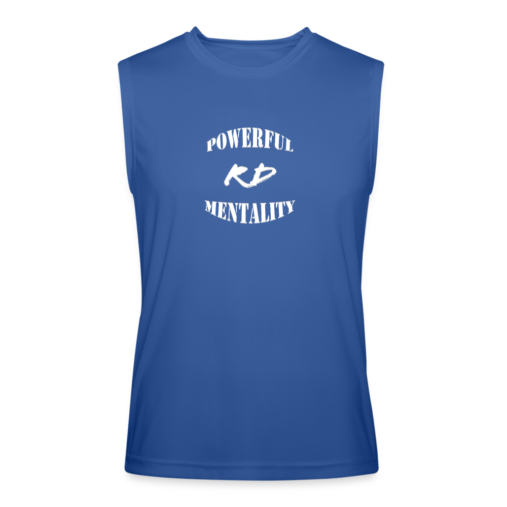 Unisex Performance Sleeveless Shirt - royal blue