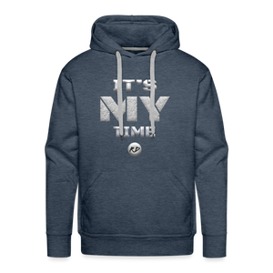 Men’s Premium Hoodie - heather denim