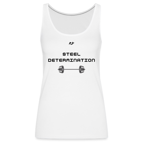 Women’s Premium Tank Top - white