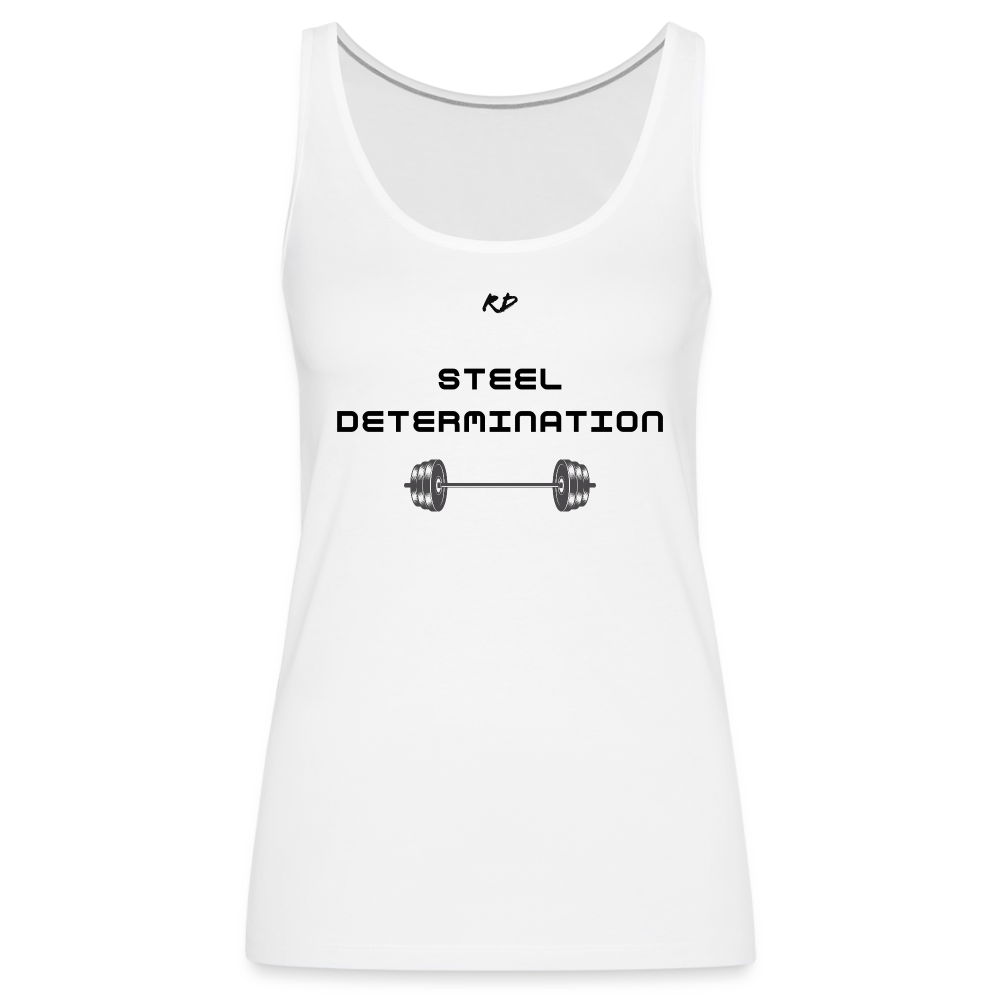 Women’s Premium Tank Top - white