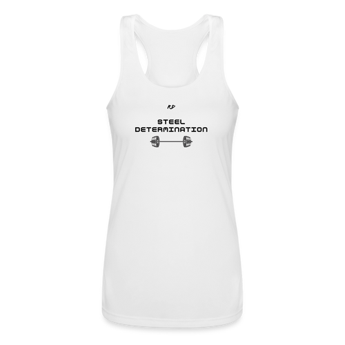 Women’s Performance Racerback Tank Top - 3 Colors - white