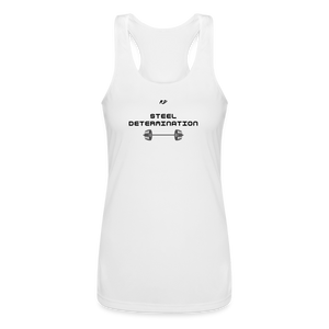 Women’s Performance Racerback Tank Top - 3 Colors - white