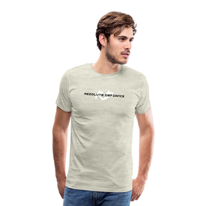 Stand For Teachers - Men's Premium T-Shirt - 12 Colors - heather oatmeal