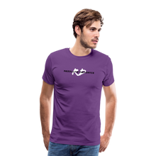 Load image into Gallery viewer, Stand For Teachers - Men&#39;s Premium T-Shirt - 12 Colors - purple