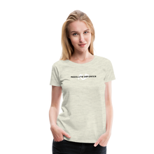 Load image into Gallery viewer, Stand For Teachers - Women’s Premium T-Shirt - 9 Colors - heather oatmeal