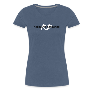 Stand For Teachers - Women’s Premium T-Shirt - 9 Colors - heather blue