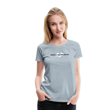 Load image into Gallery viewer, Stand For Teachers - Women’s Premium T-Shirt - 9 Colors - heather ice blue