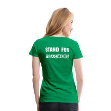 Load image into Gallery viewer, Stand For Teachers - Women’s Premium T-Shirt - 9 Colors - kelly green